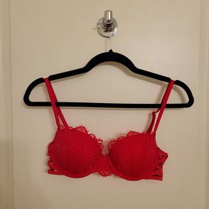 Red Lace Bra